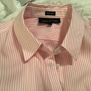 Jones of NY ladies long sleeve pin stripe shirt
